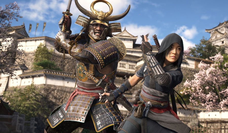 Naoe and Yasuke, the dual protagonists of Assasins Creed Shadows